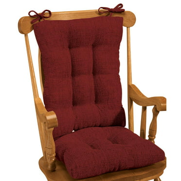 Gripper Non-slip Cabernet Tapestry Jumbo Rocking Chair Cushions 80 Polyester for sale online